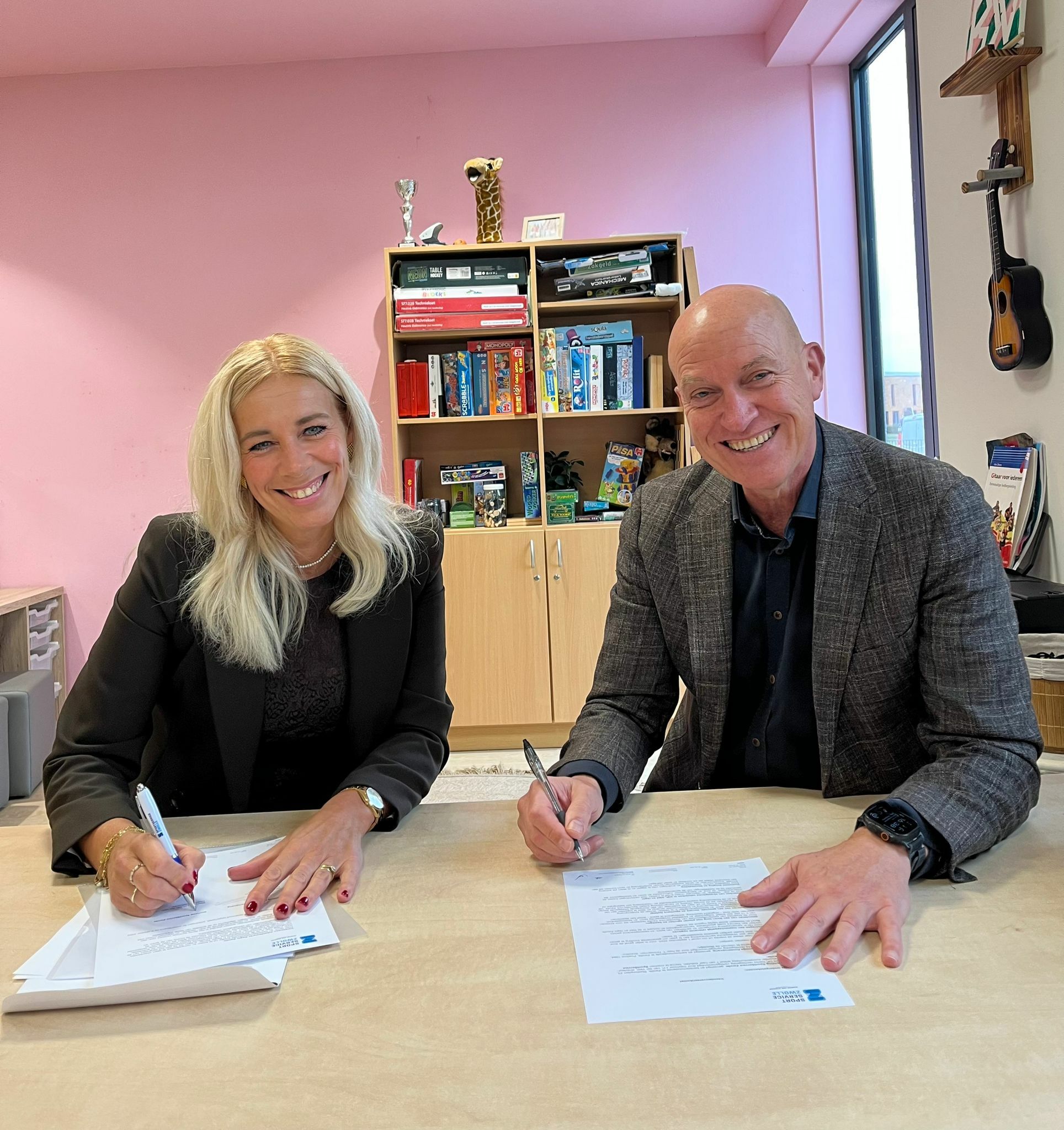 Ondertekening SSZ en Doomijn