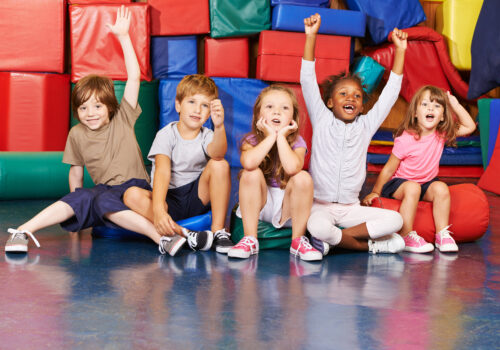 Blije Gym Kinderen