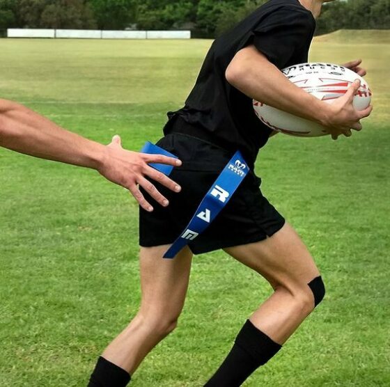 Rugby foto voorkant programmaboekje